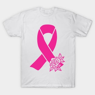 Breast Cancer awareness. Pink Ribbon T-Shirt